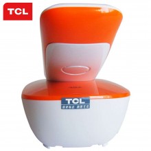 TCL 电话机D38 数字无绳电话机 夜光按键 低辐射（橙色）-