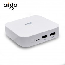 爱国者（aigo）移动电源OL10000  超薄A+级 高转化率 10000毫安 充电宝